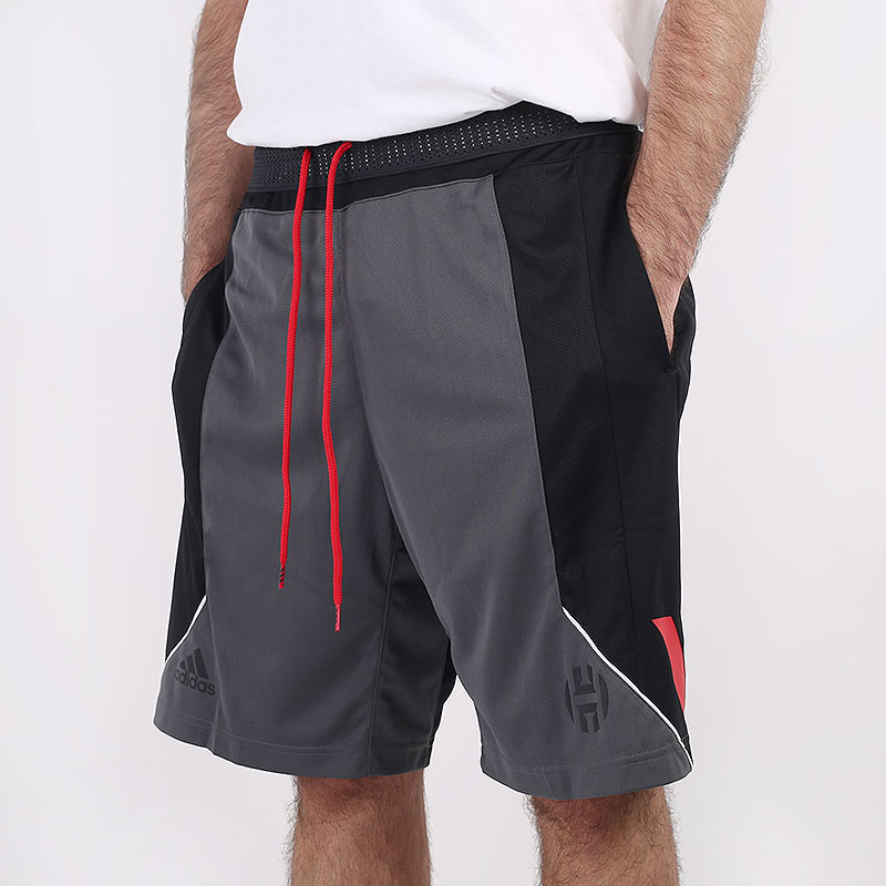 мужские серые шорты  adidas Harden Short EH7750 - цена, описание, фото 1